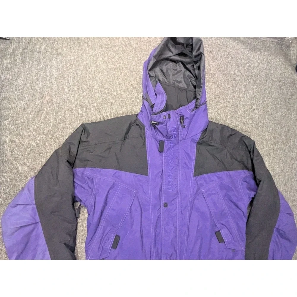 Vintage Helly Hansen Tech Liteloft Insulated Water Resistant Outdoor Jacket Sz L